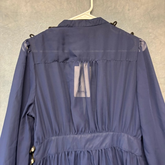 HaoDuoYi  Sheer Maxi Dress Duster XXL Witchy Goth Fairy Vamp Lingerie RUNS SMALL - Picture 11 of 11